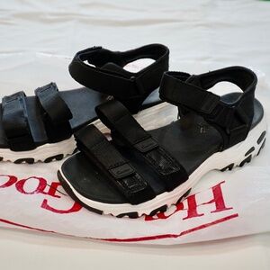 Skechers Black Sandals